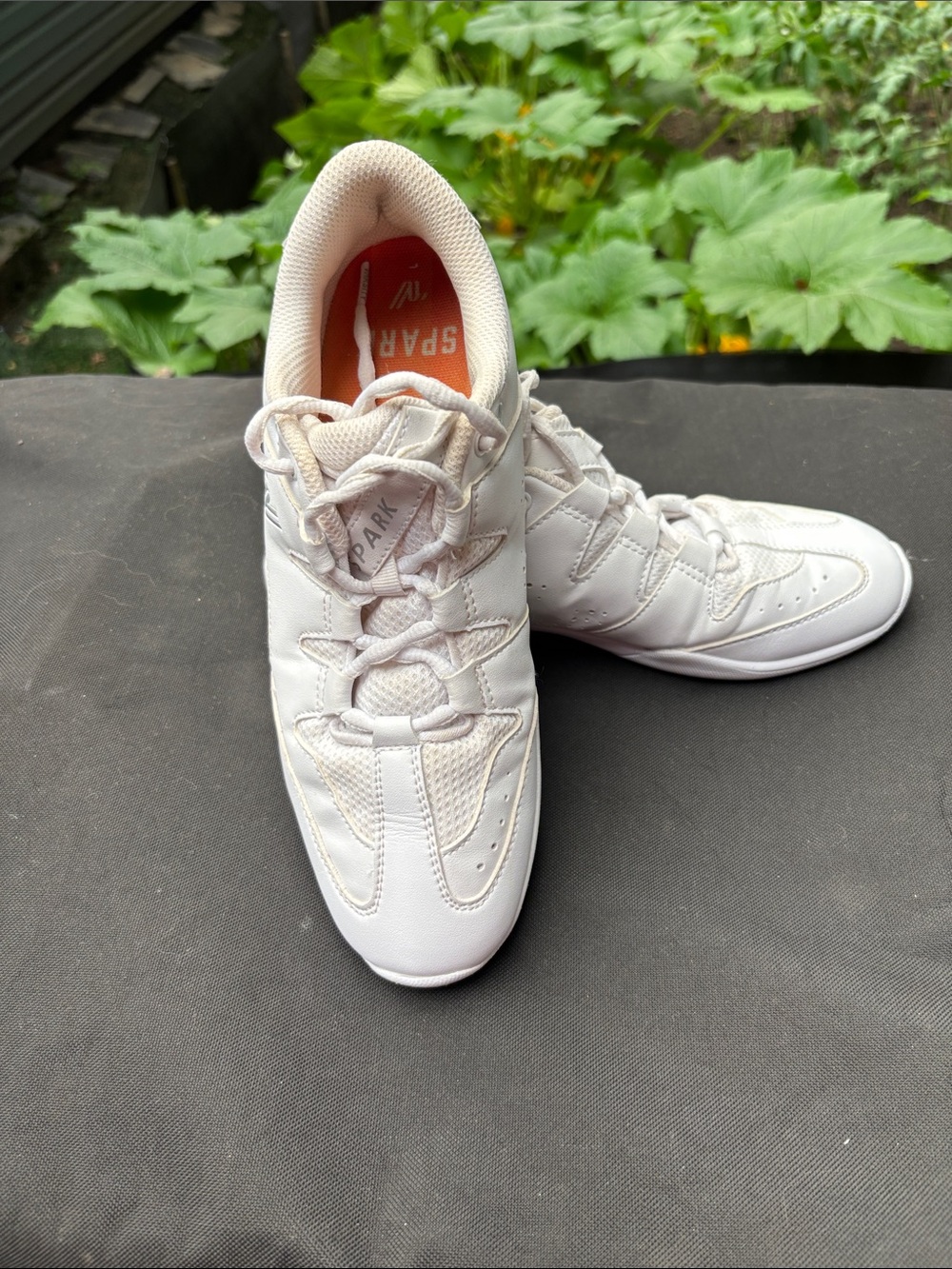 White Women's Lace-Up Sneakers